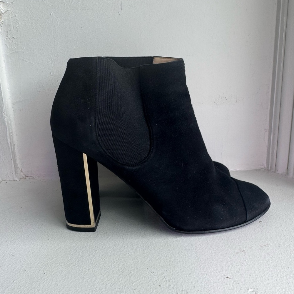 Chanel Black Chelsea Ankle Boots - Picture 3 of 10